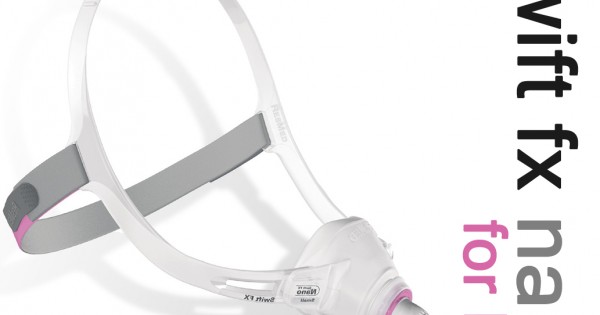 ResMed Swift FX Nano For Her Nasal CPAP Mask with Headgear